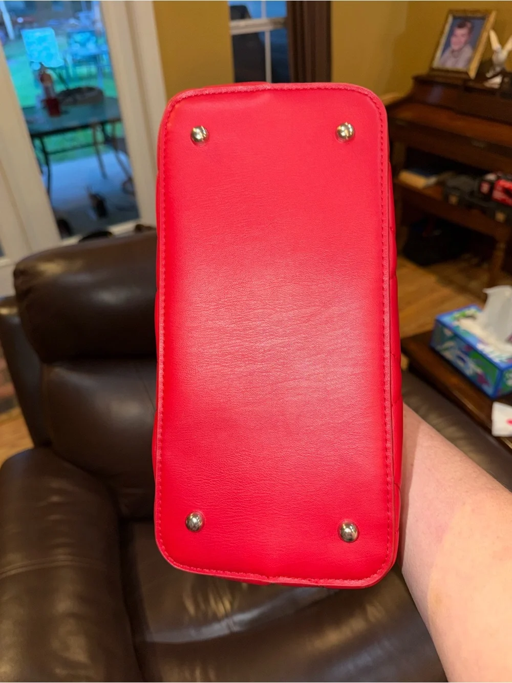 Badgley Mischka bold quilted